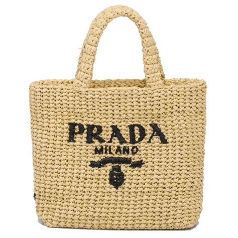 prada borse in rafia|Prada’s Cult Raffia Tote Bag Is Summer’s Most Coveted Accessory.